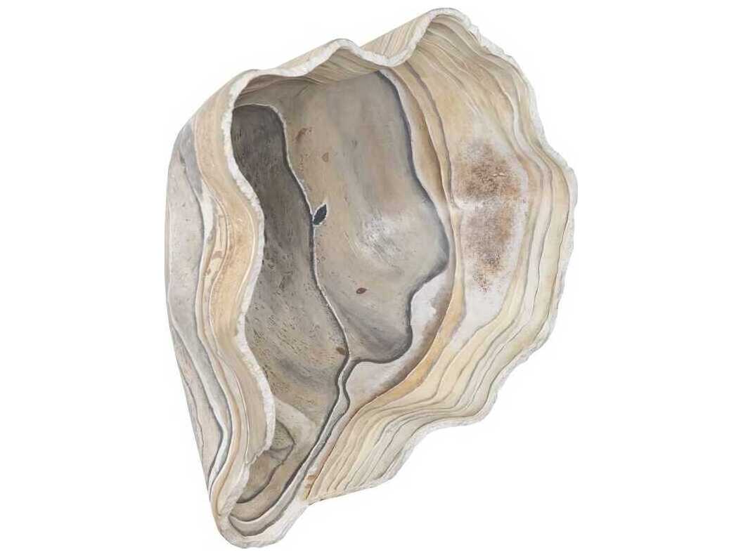 Phillips Collection Cast Onyx Wall Bowl Faux Finish 3D Wall Art