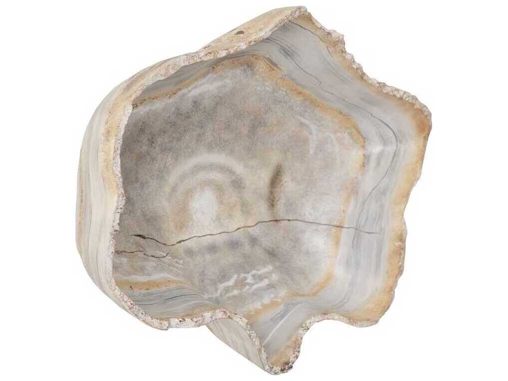 Phillips Collection Cast Onyx Wall Bowl Faux Finish 3D Wall Art