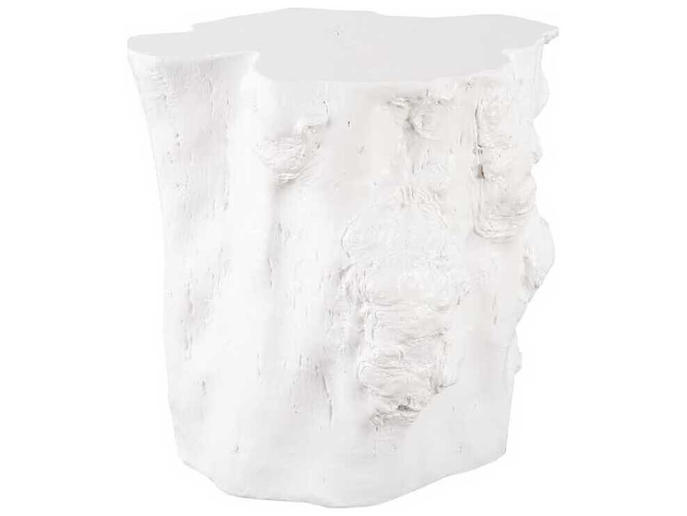 Phillips Collection Resin White End Table