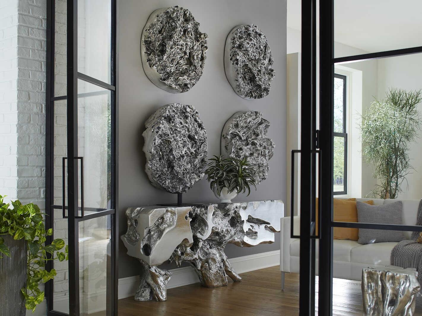 Phillips Collection Colossal Cast Root Swirling 3D Wall Art