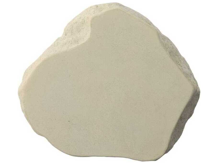 Phillips Collection Quarry Resin Roman Stone Off White Coffee Table