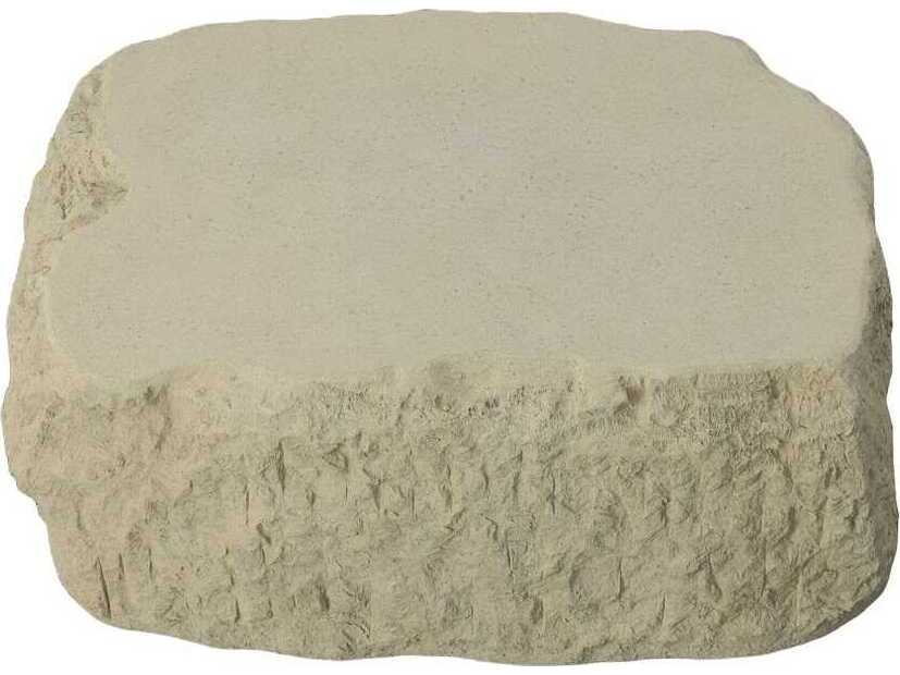 Phillips Collection Quarry Cast Naturals Resin Roman Stone Off White Coffee Table