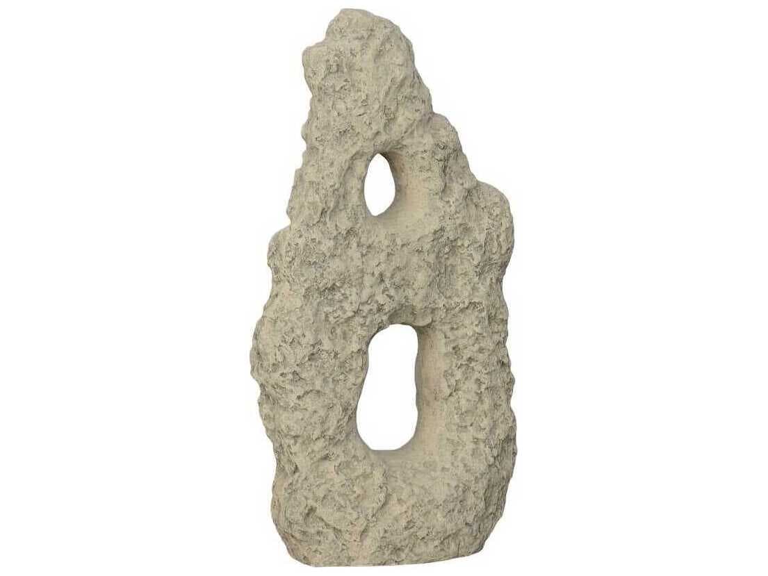 Phillips Collection Roman Stone Off White Cast Stone Table Top Sculpture