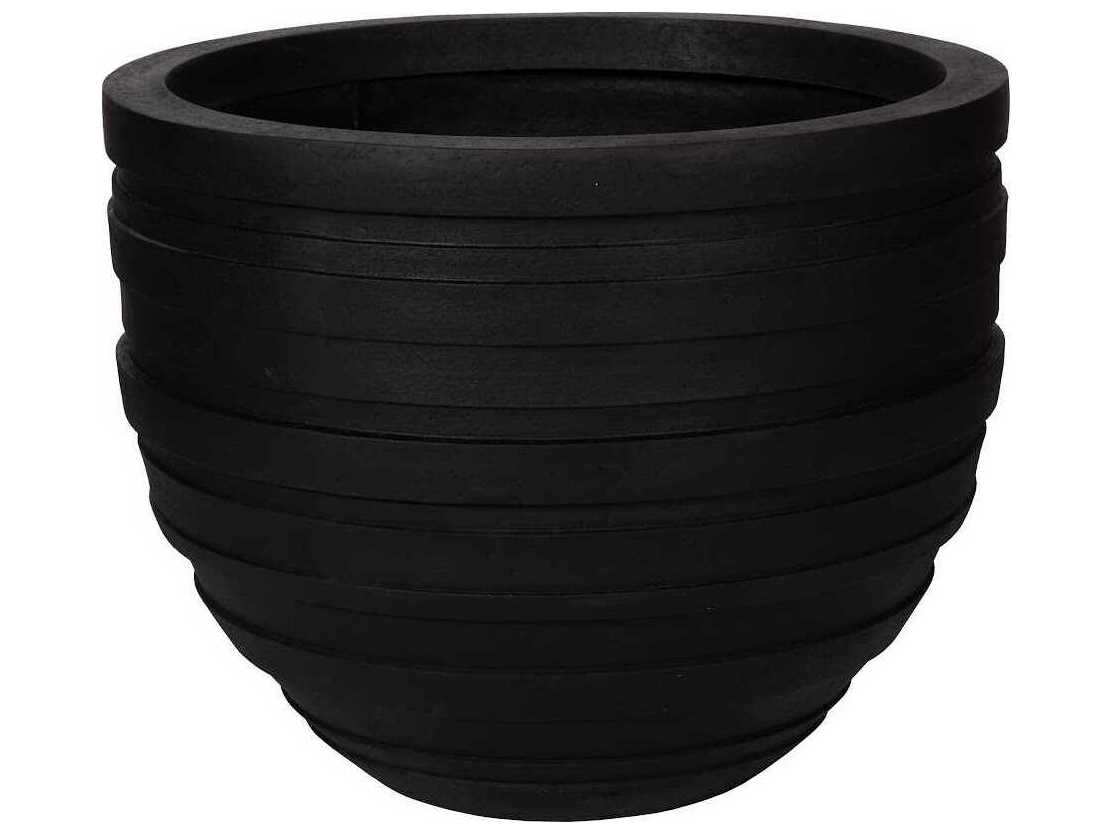 Phillips Collection Black Medium June Planter