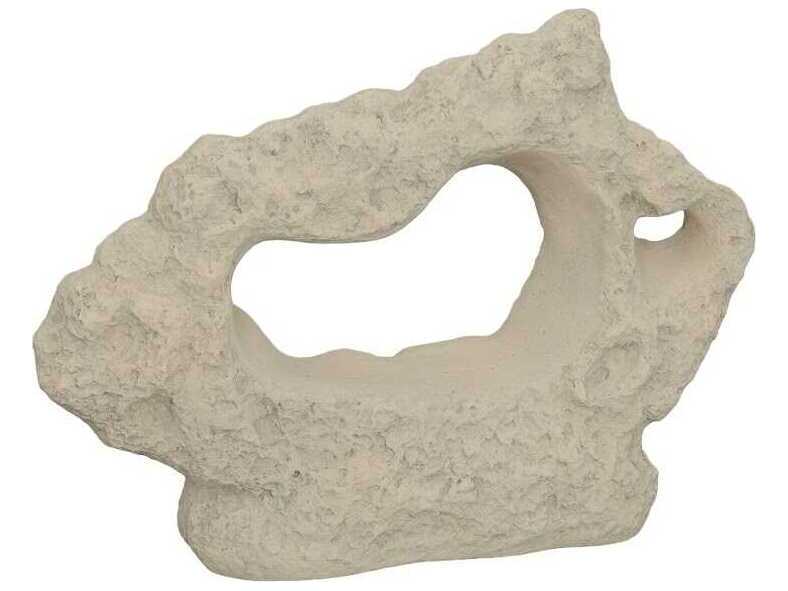 Phillips Collection Roman Stone Off White Cast Stone Table Top Sculpture