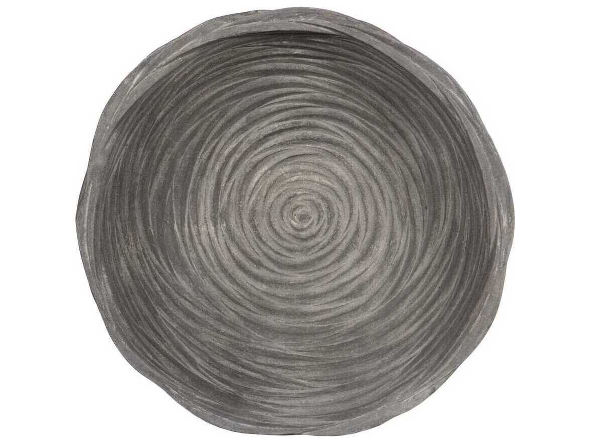 Phillips Collection Waves Bowl Gray Decorative Plate