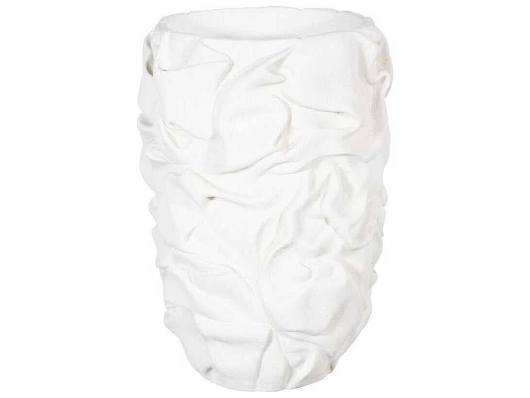 Phillips Collection White Drape Planter