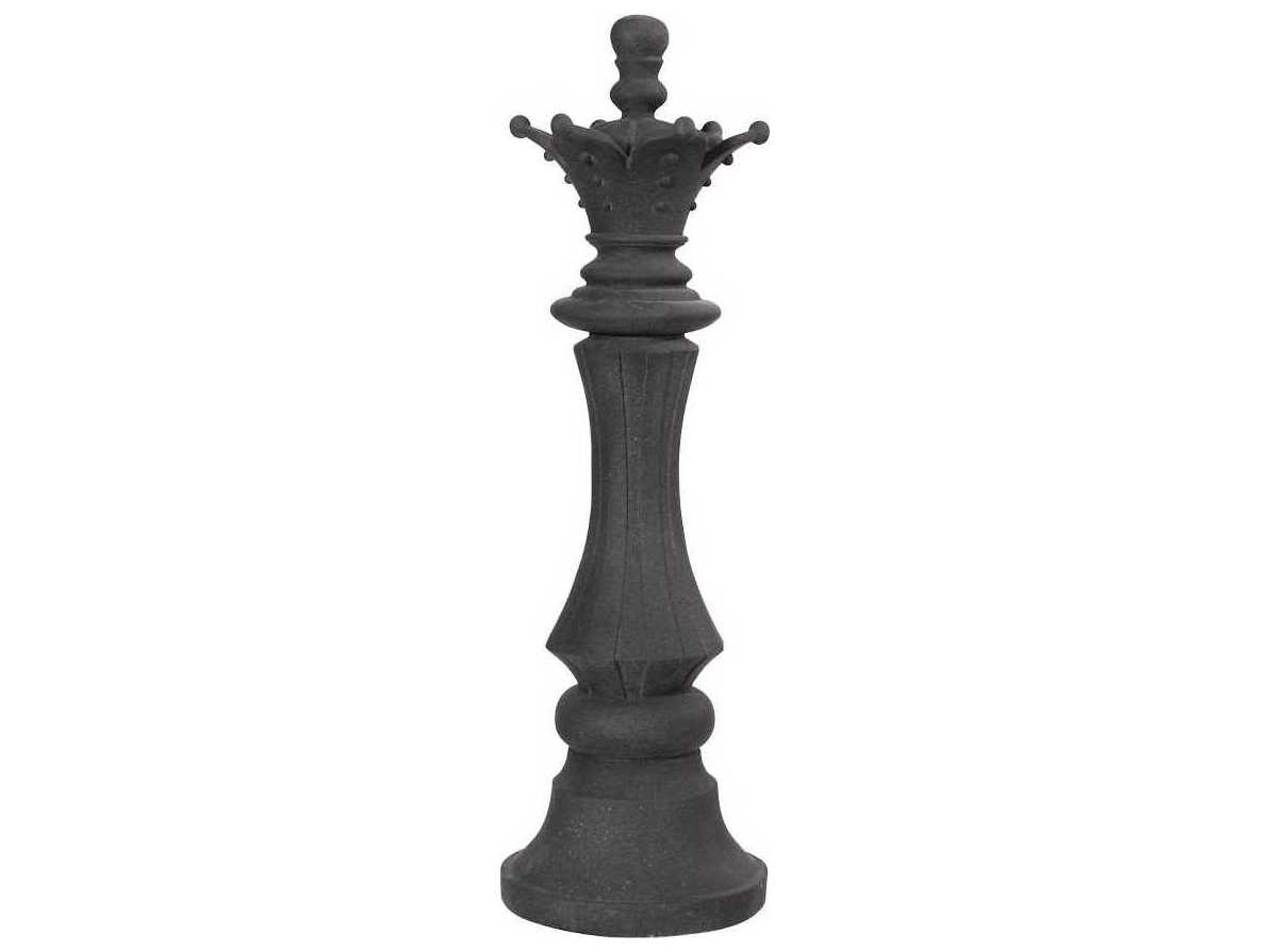 Phillips Collection Black Queen Chess Sculpture