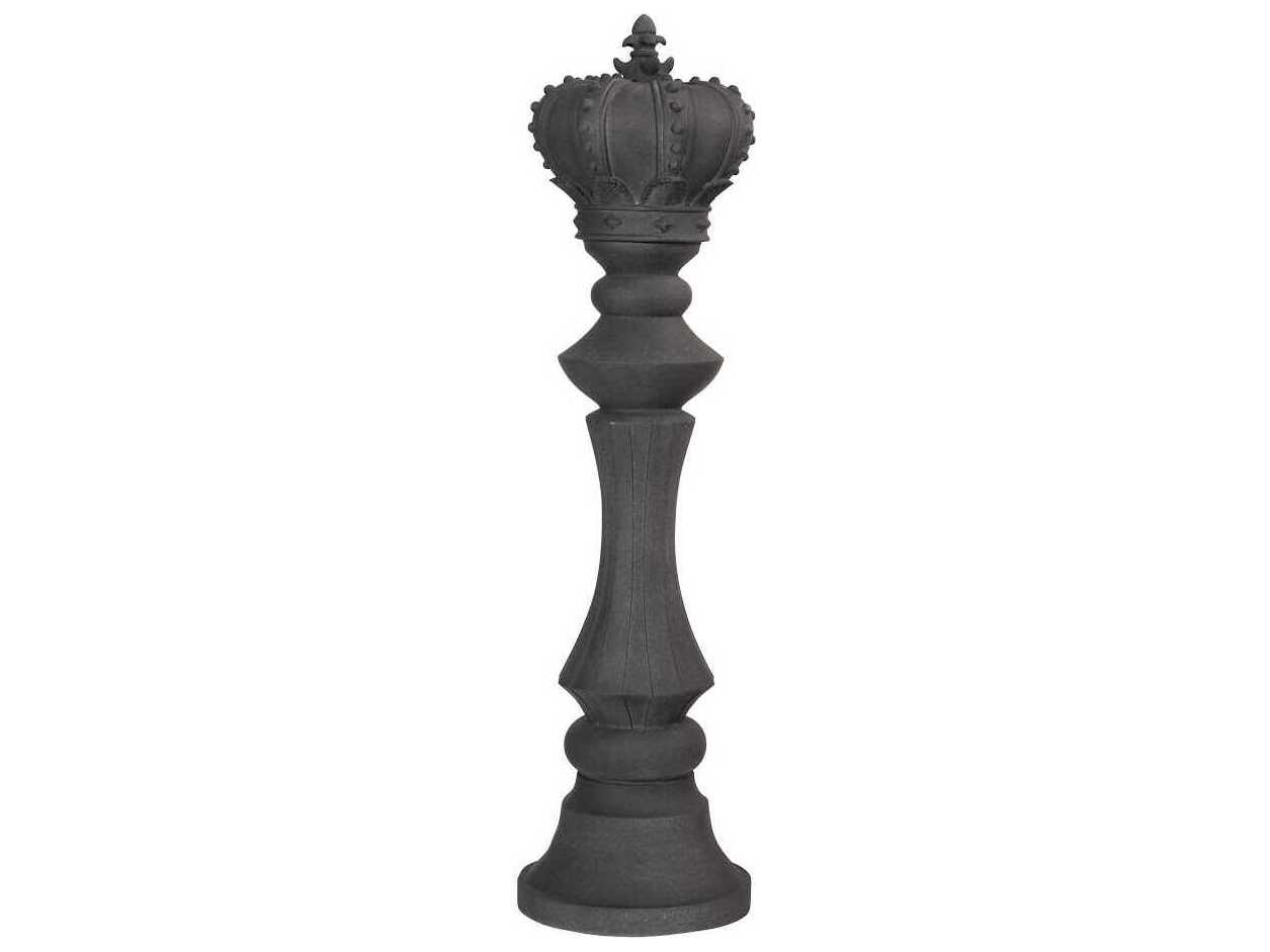 Phillips Collection Black King Chess Sculpture