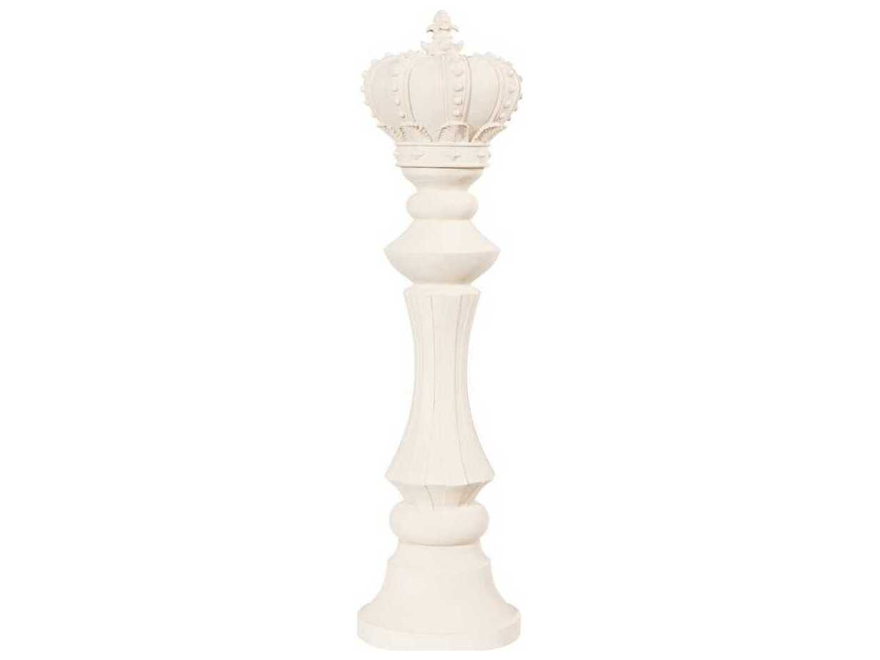 Phillips Collection White King Chess Sculpture