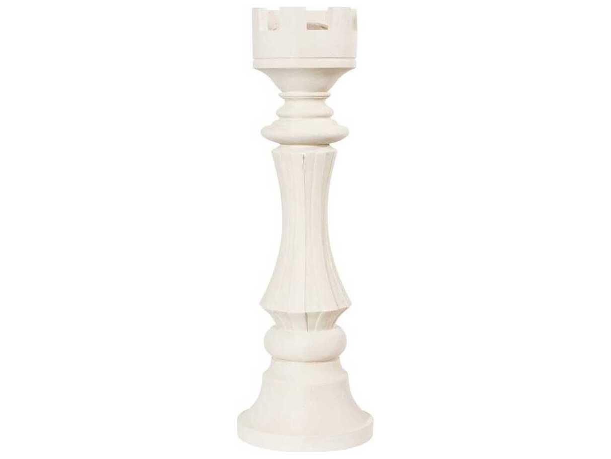 Phillips Collection White Rook Chess Sculpture