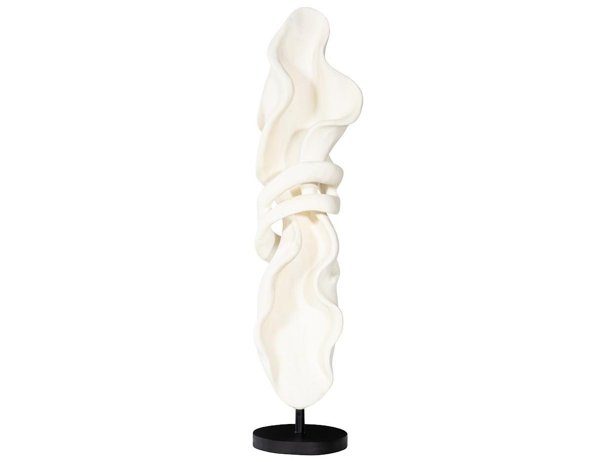 Phillips Collection Cast Dancing Sculpture in Pirouette in Faux Bleached