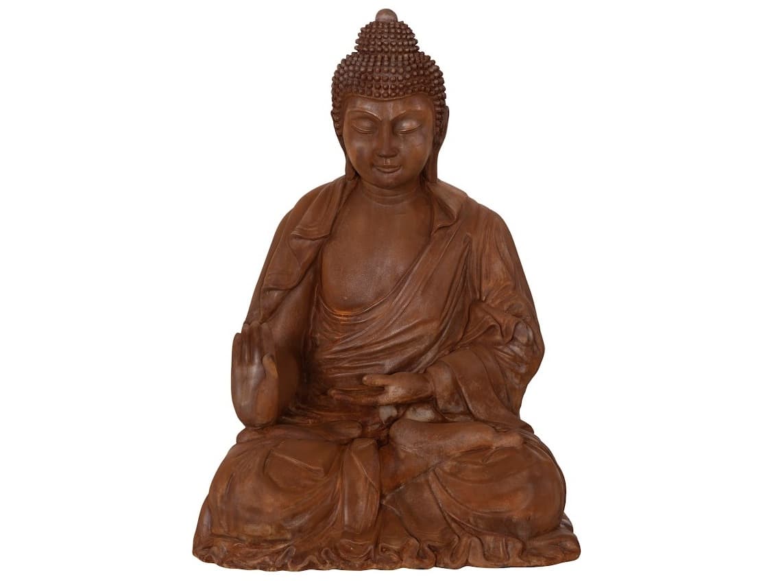 Phillips Collection Enchanting Buddha in Rust Finish