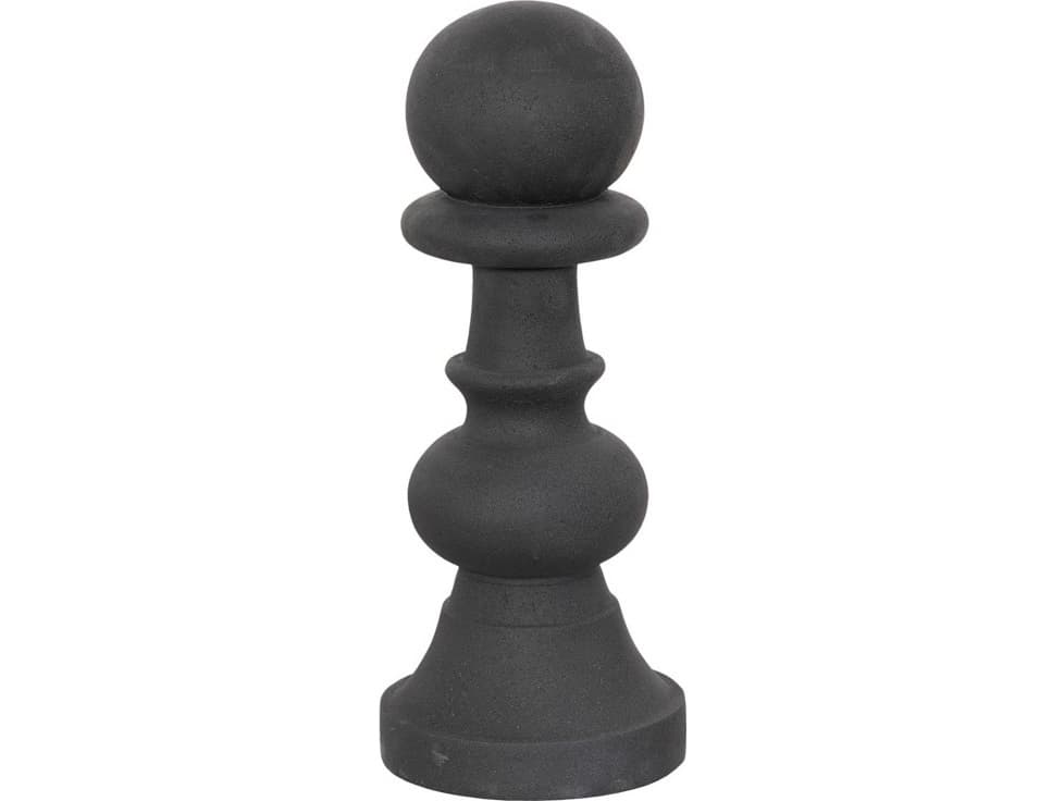 Phillips Collection Pawn Chess Black Sculpture