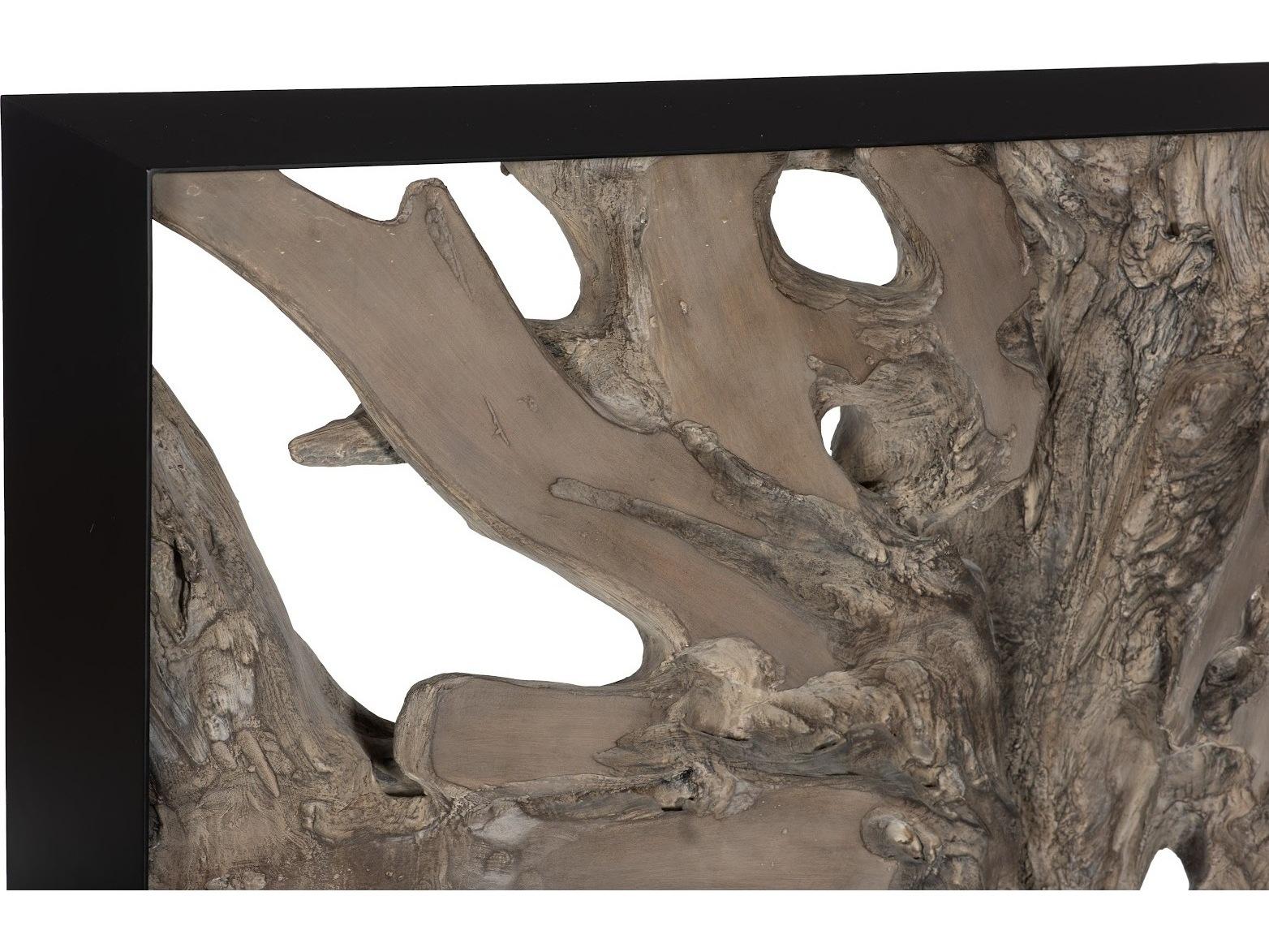 Phillips Collection Rectangular Metal Black Gray Console Table