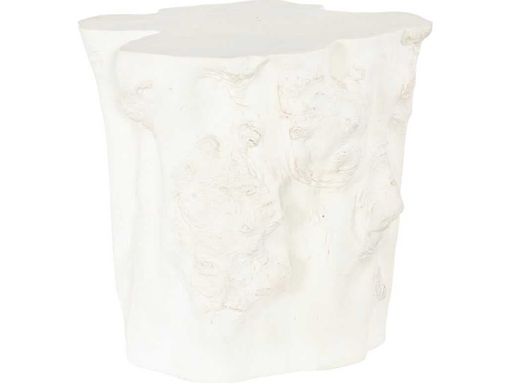 Phillips Collection Resin White End Table