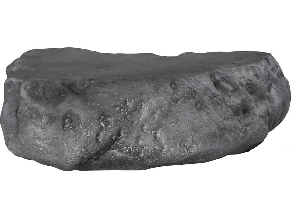 Phillips Collection Resin Gray Charcoal Coffee Table