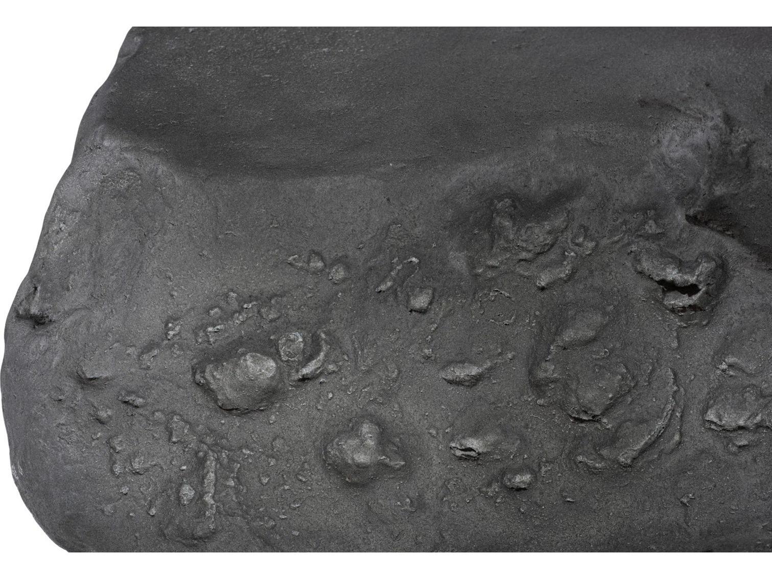 Phillips Collection Resin Gray Charcoal Coffee Table