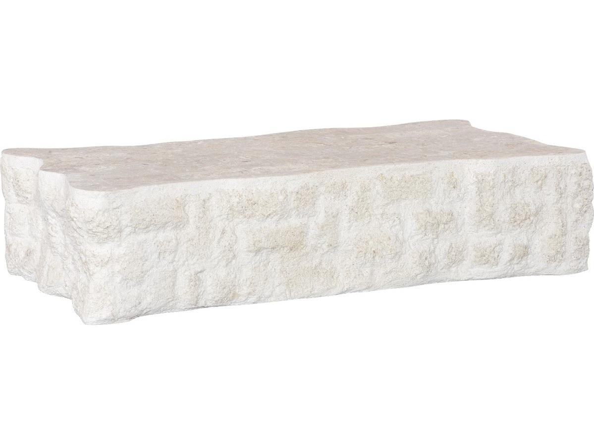 Phillips Collection Rectangular Stone Coffee Table