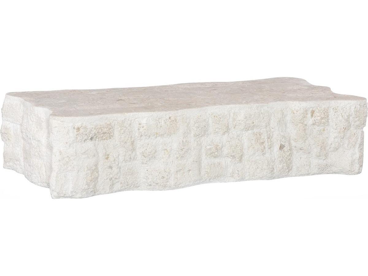 Phillips Collection Rectangular Stone Coffee Table