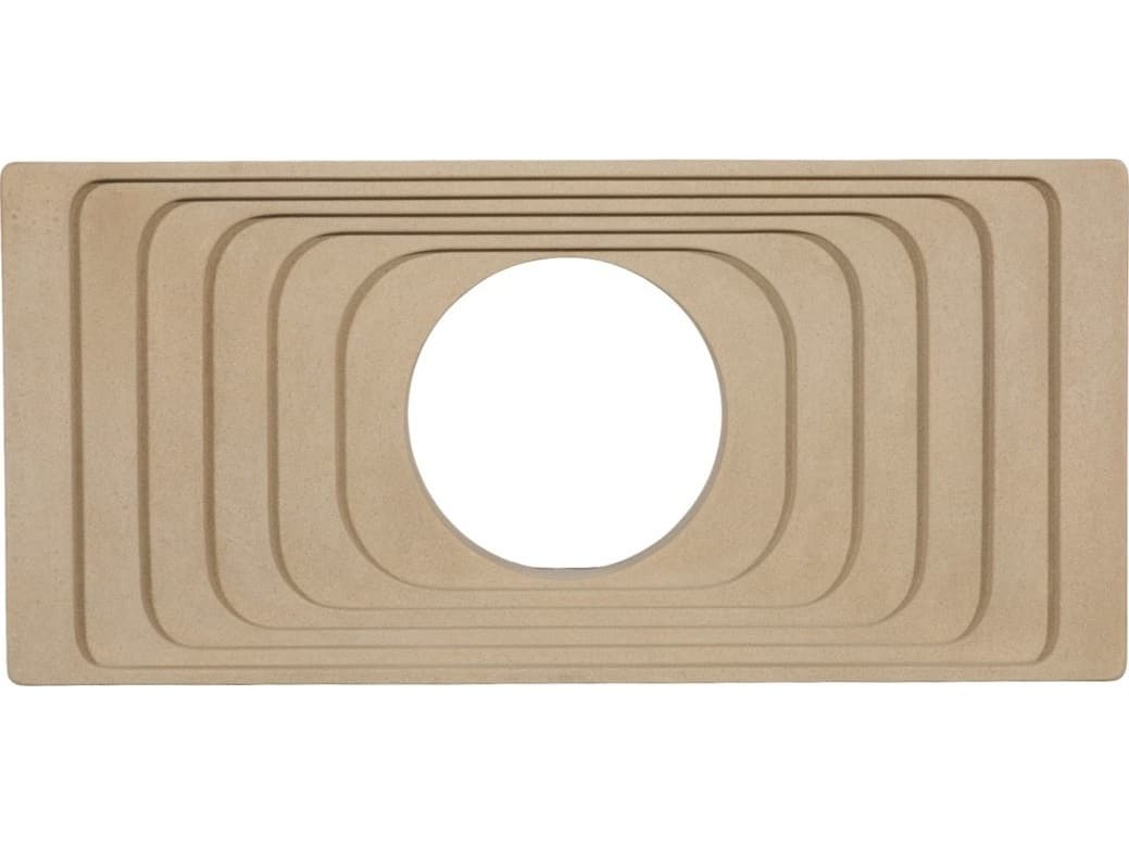 Phillips Collection Rectangular Off White Sand Dune Resin Console Table