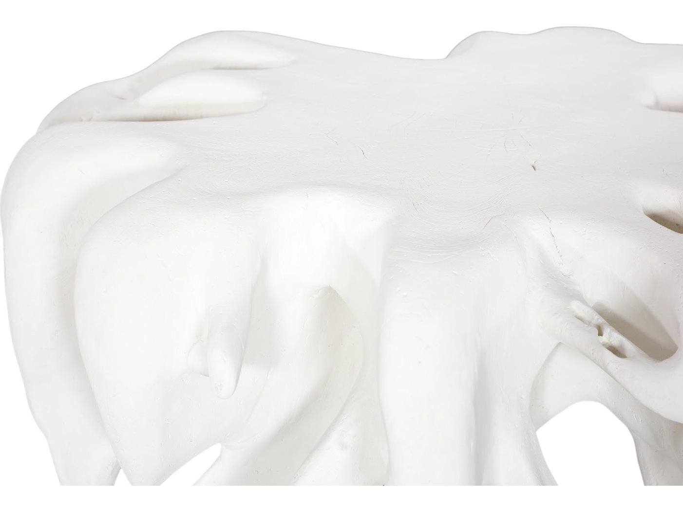 Phillips Collection Resin Off White Coffee Table