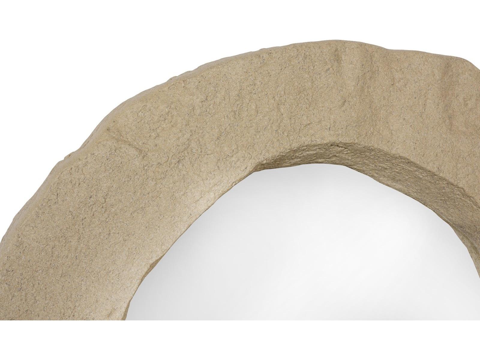 Phillips Collection Brown Wall Mirror Round