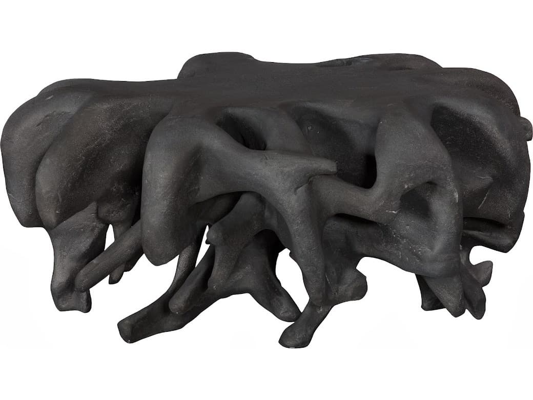 Phillips Collection Resin Gray Coffee Table