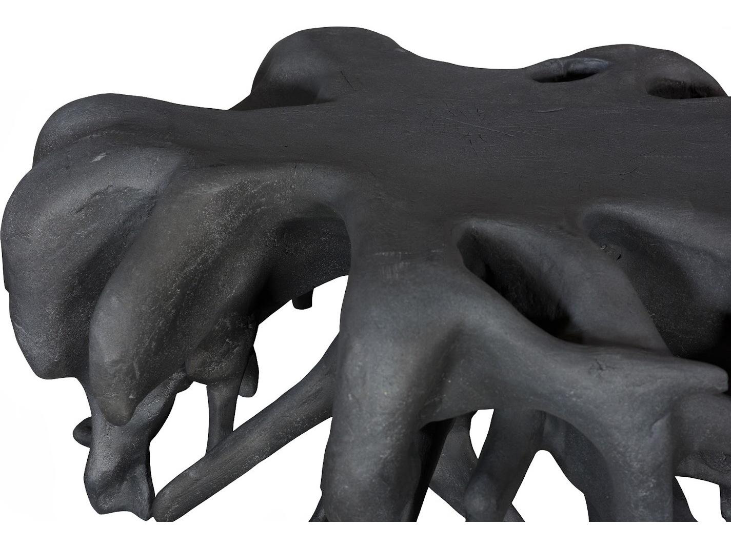 Phillips Collection Resin Gray Coffee Table