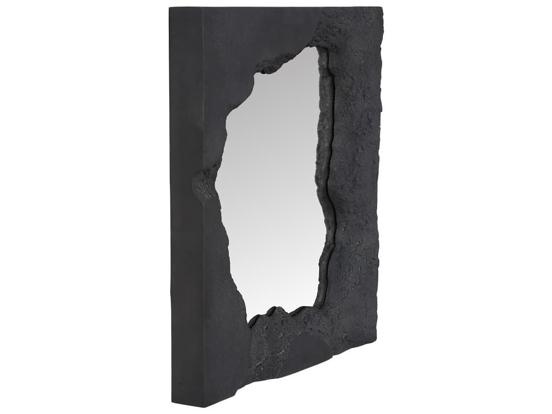 Phillips Collection Gray Wall Mirror Square