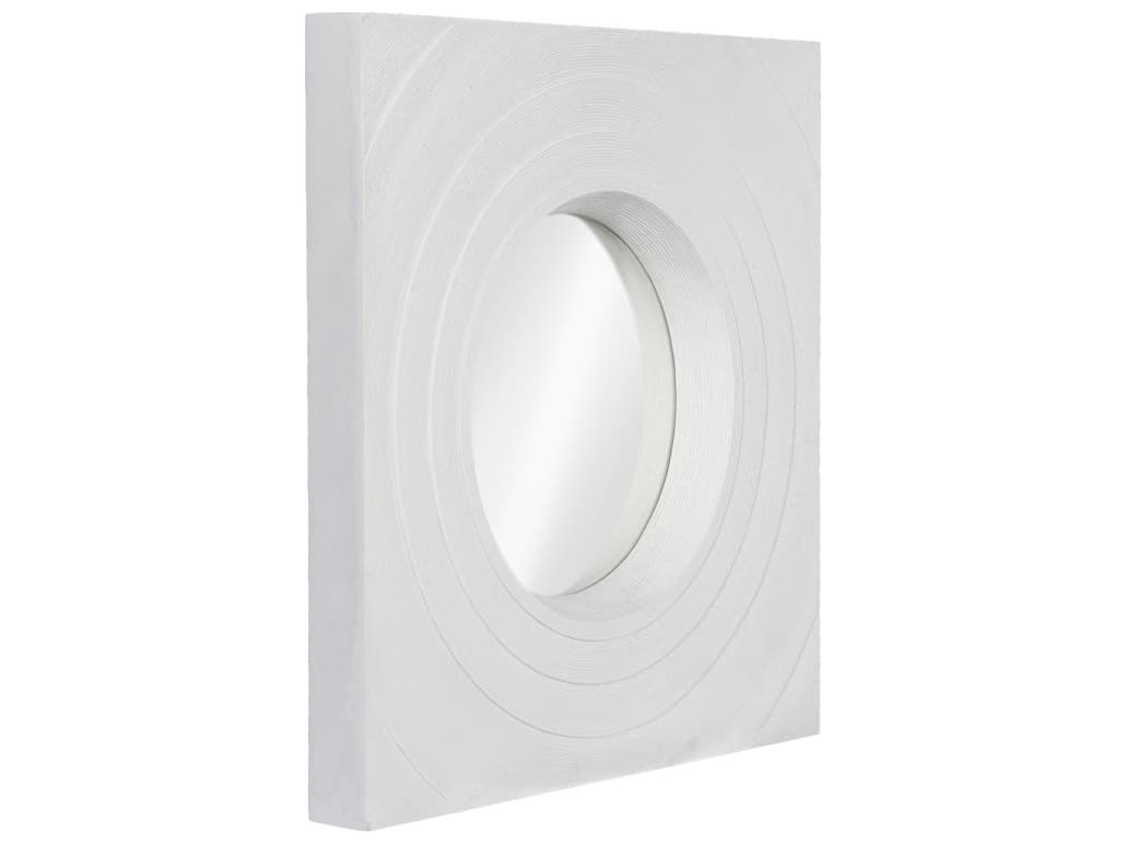 Phillips Collection Off White Wall Mirror Square