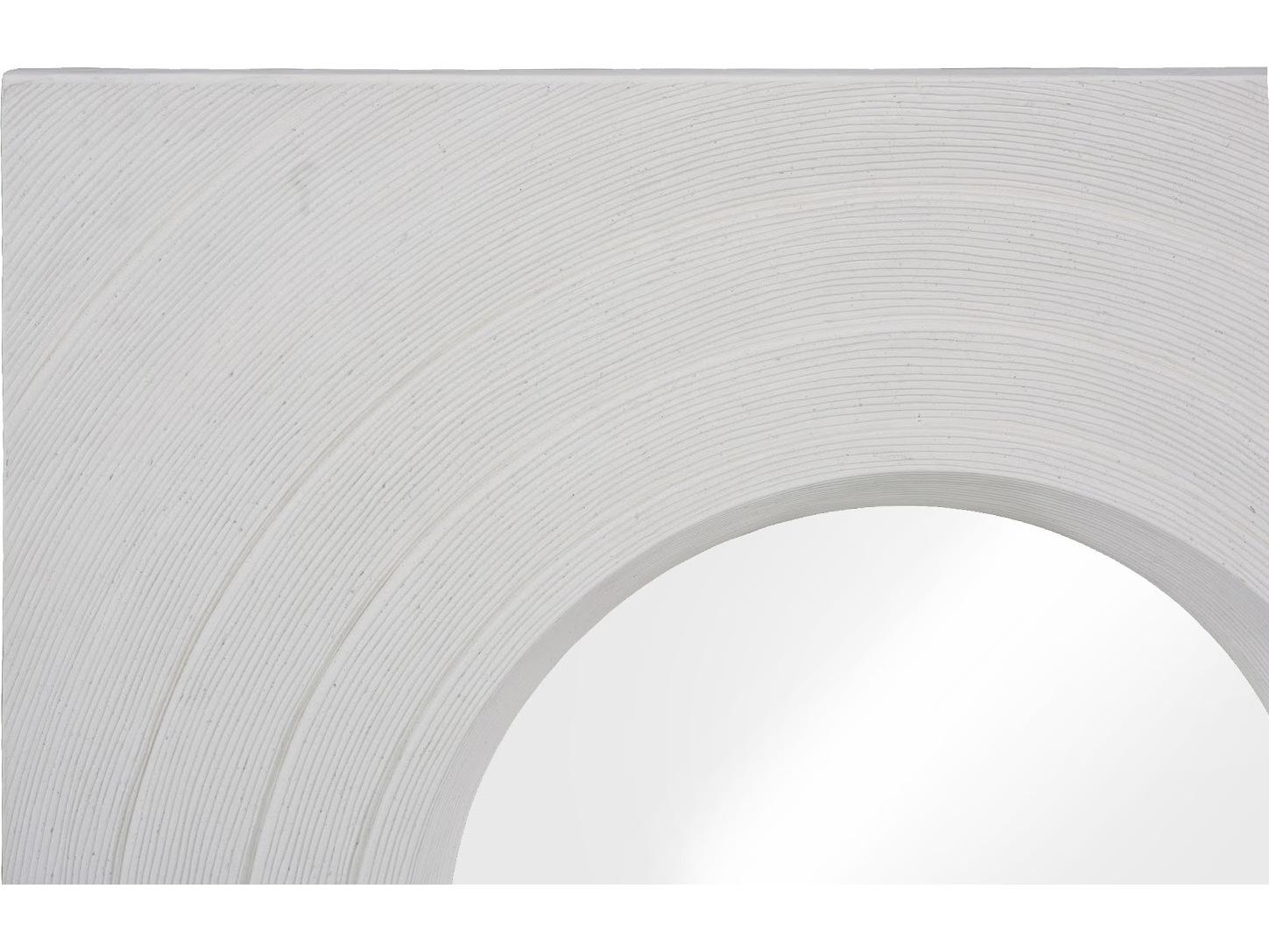 Phillips Collection Off White Wall Mirror Square