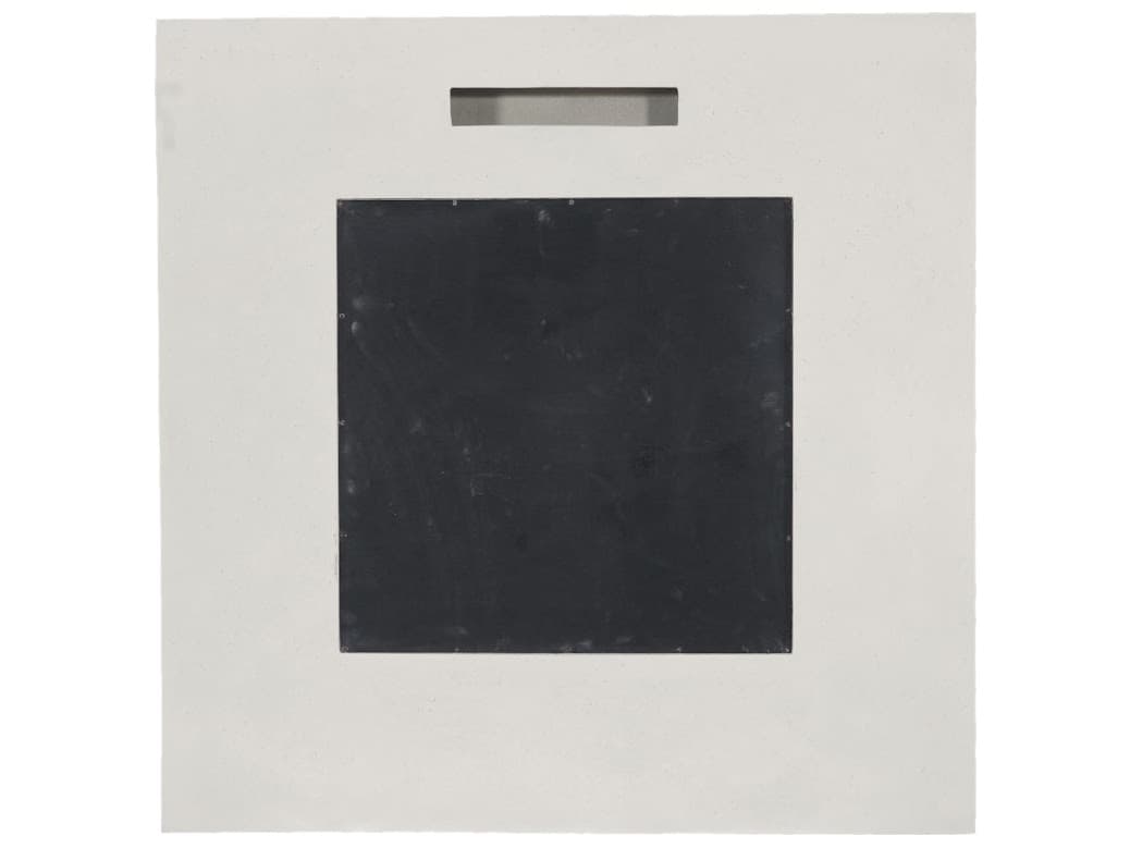 Phillips Collection Off White Wall Mirror Square