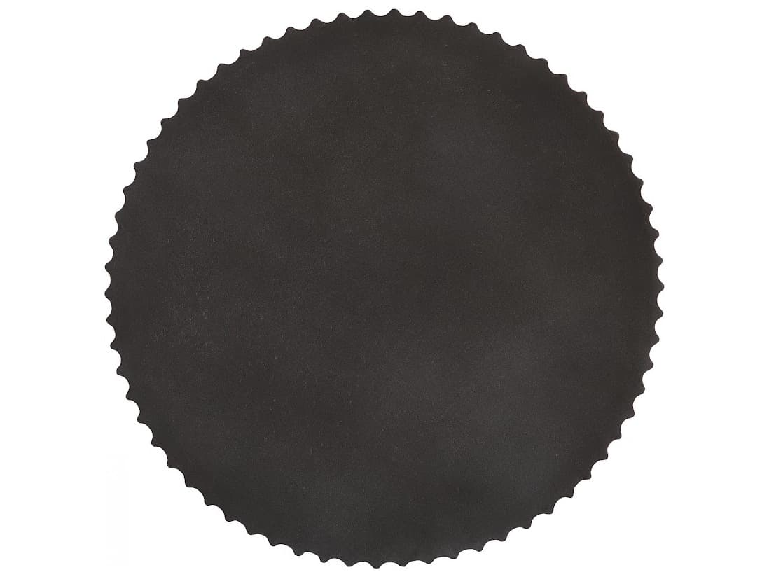 Phillips Collection Round Resin Gray Coffee Table