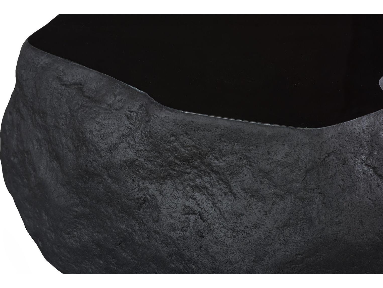 Phillips Collection Resin Black Coffee Table