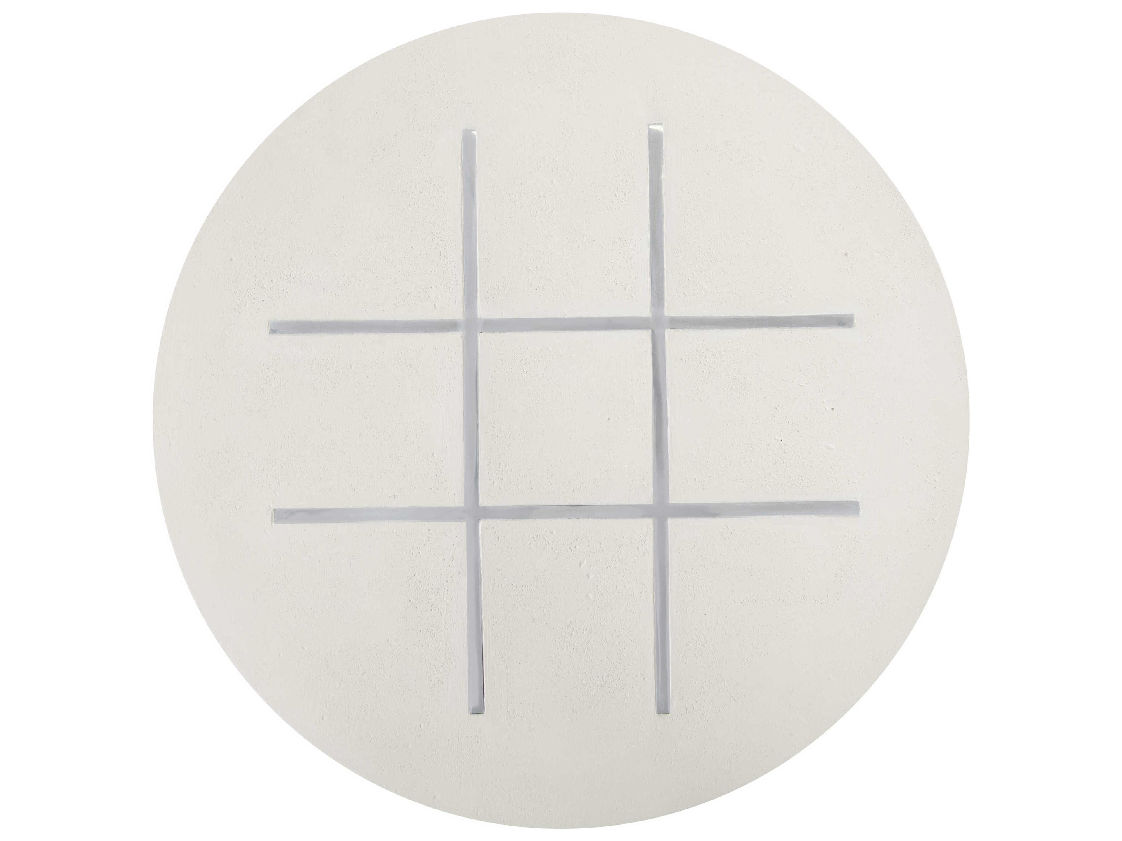 Phillips Collection Stone Cast Tic-Tac-Toe Stone