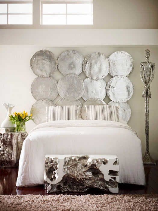 Phillips Collection Silver Leaf Skinny Male Sculpture