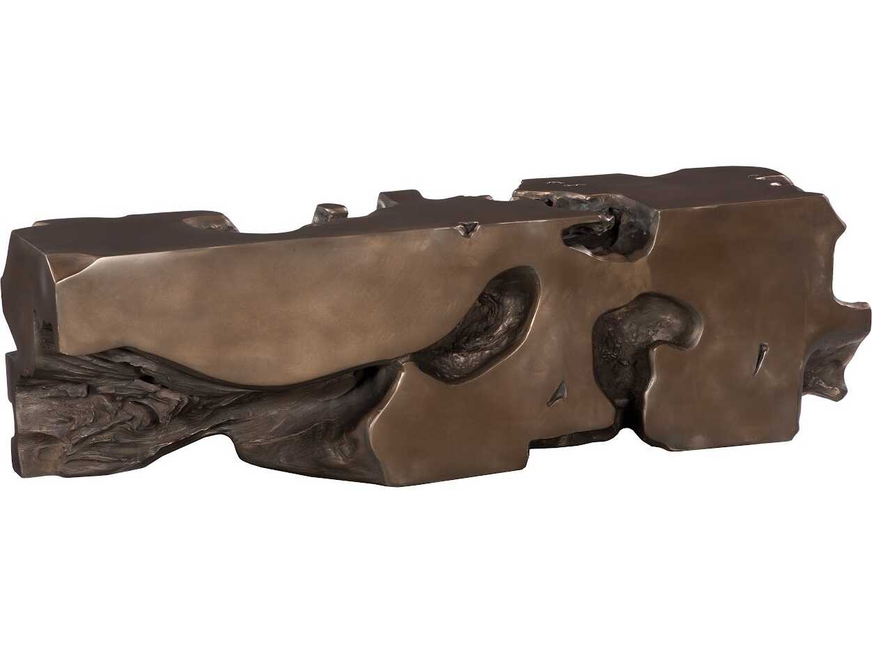 Phillips Collection Cast Naturals Bronze Accent Bench