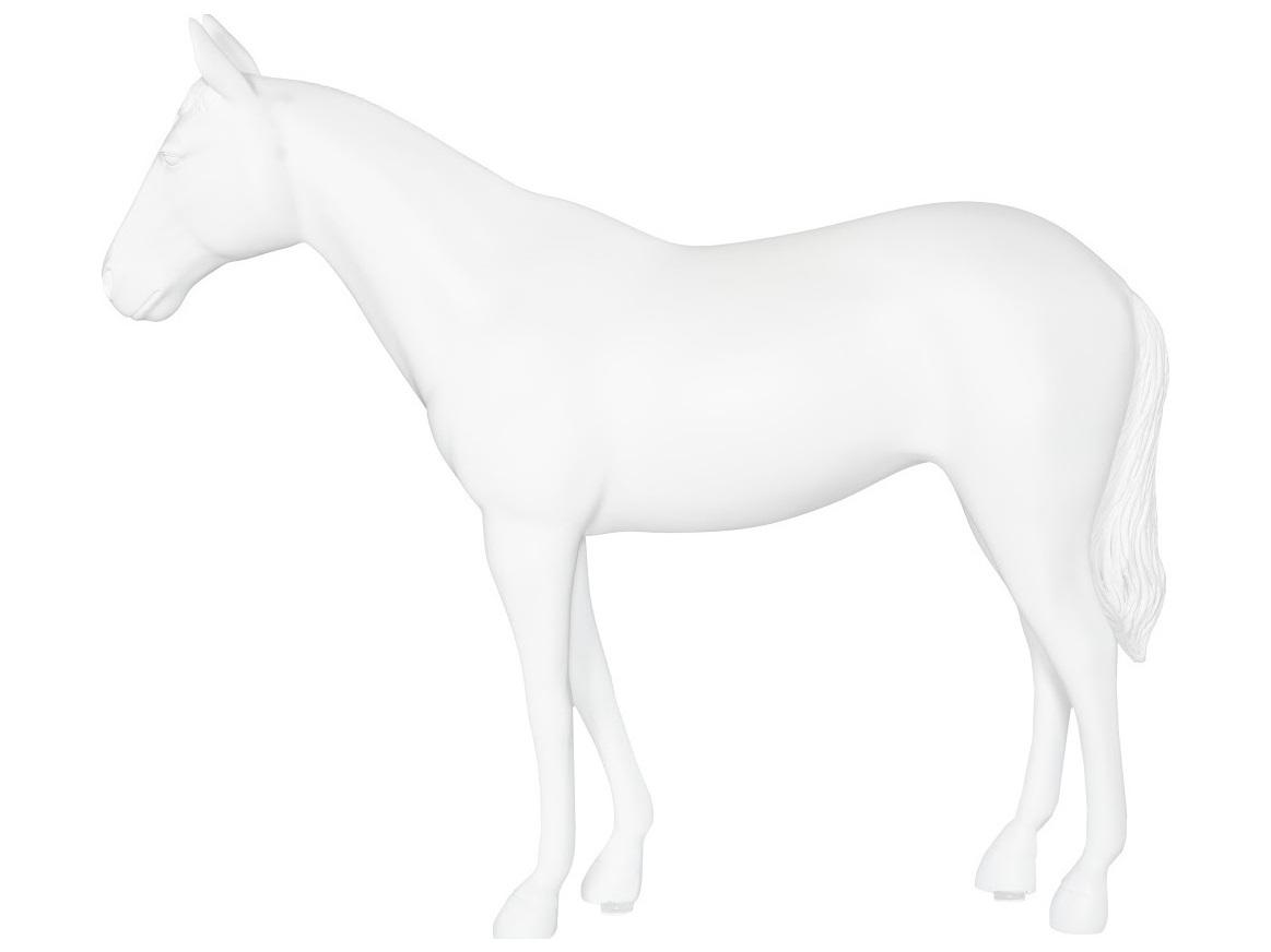 Phillips Collection White Glossy Lacquer Sculpture