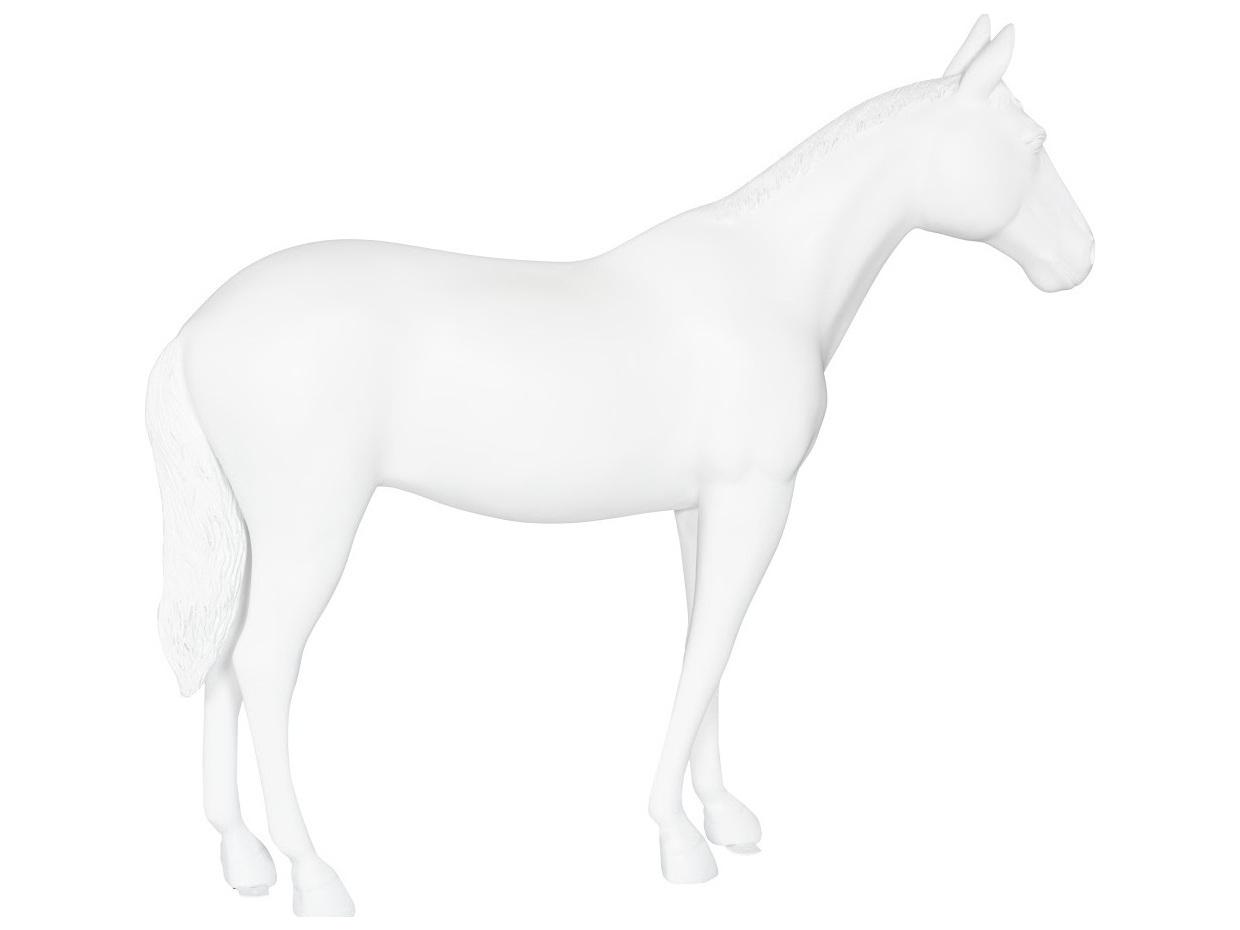 Phillips Collection White Glossy Lacquer Sculpture