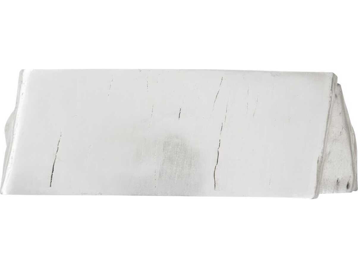 Phillips Collection Cast Naturals Freedom Resin Silver Leaf Console Table