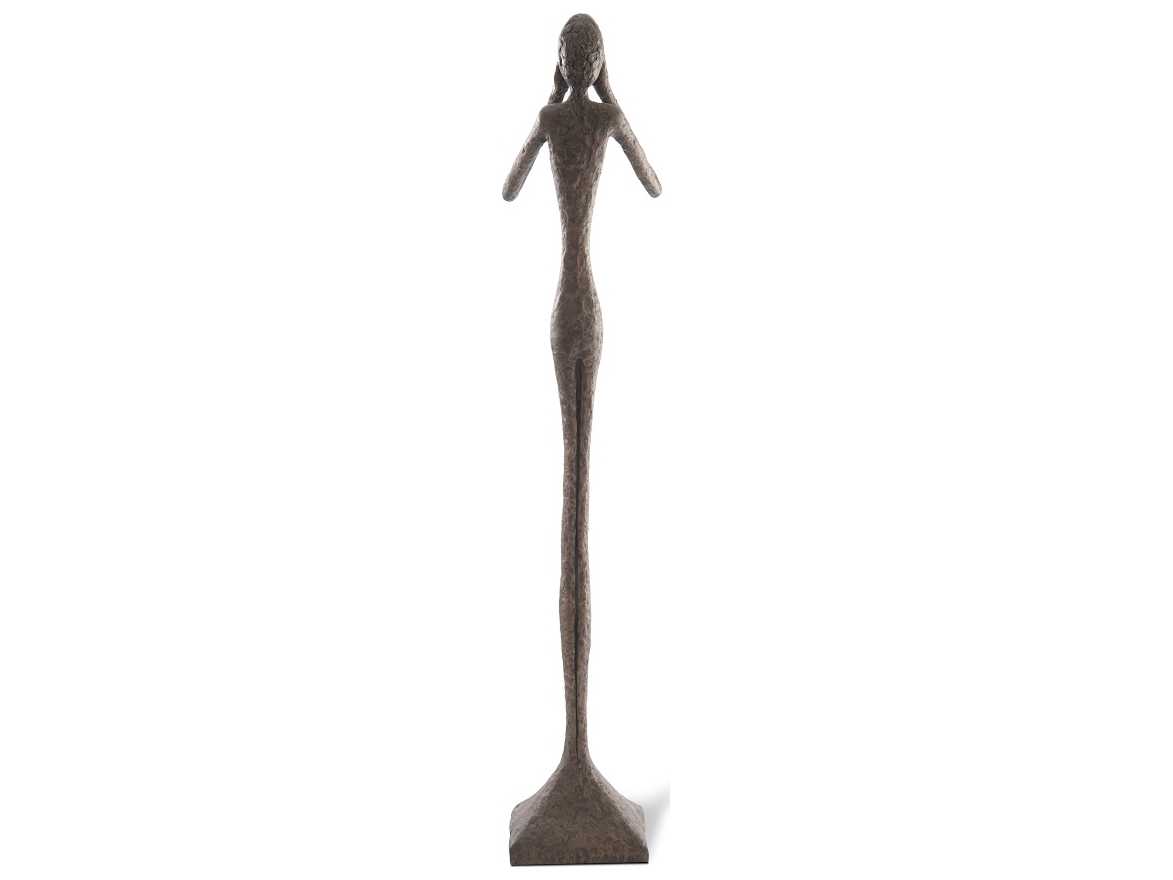 Phillips Collection Bronze See No Evil Slender Sculpture