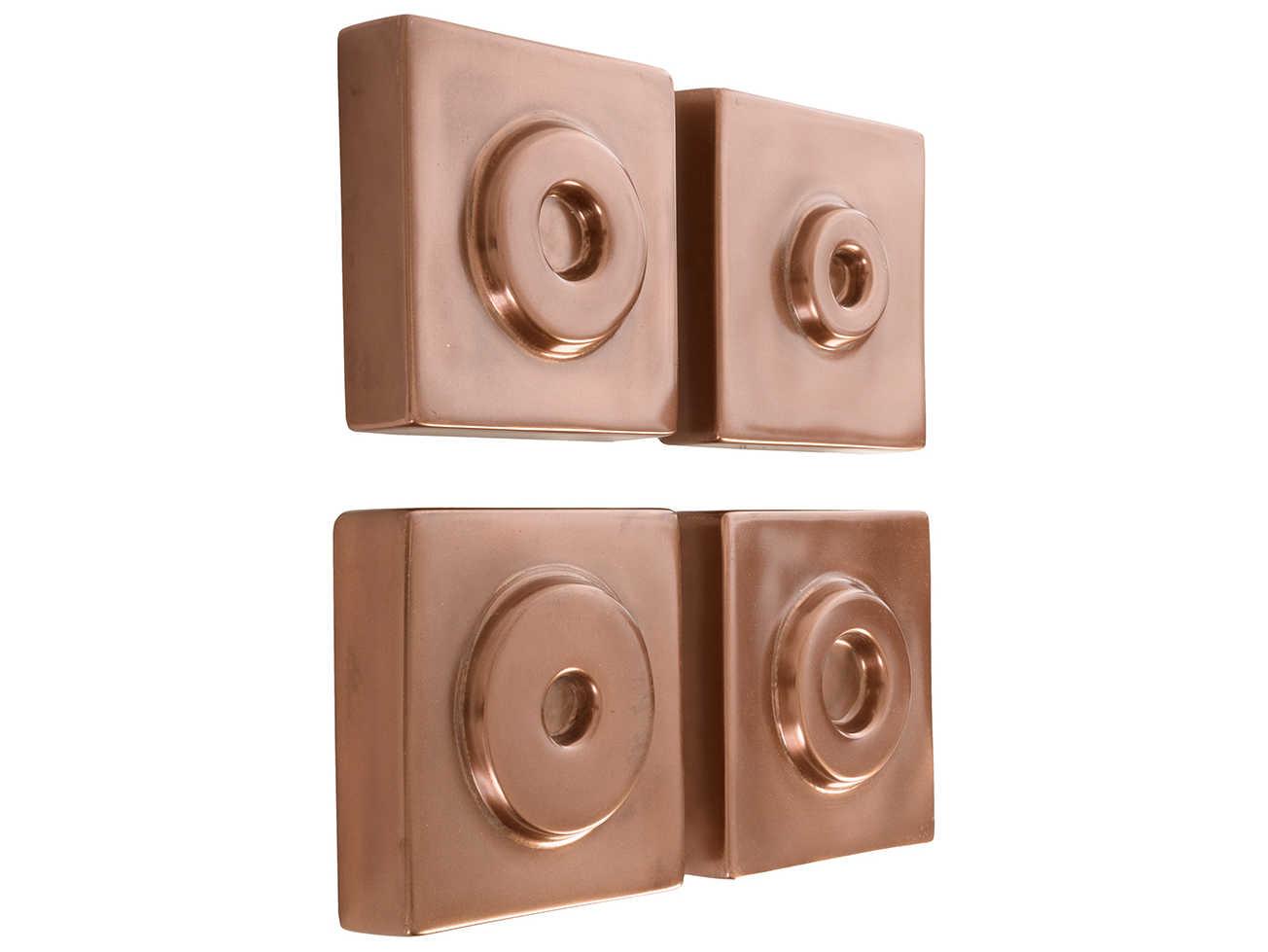 Phillips Collection Outdoor 3D Wall Art Set of 4