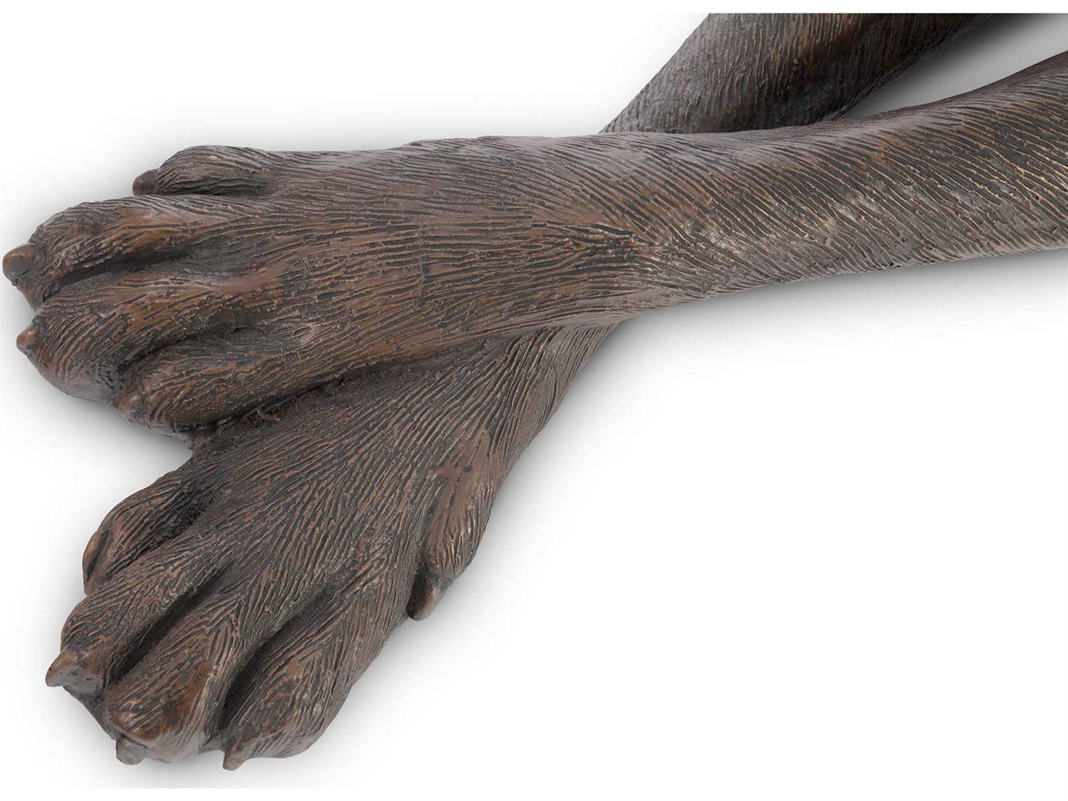 Phillips Collection Bronze Right Facing Great Dane Sculpture