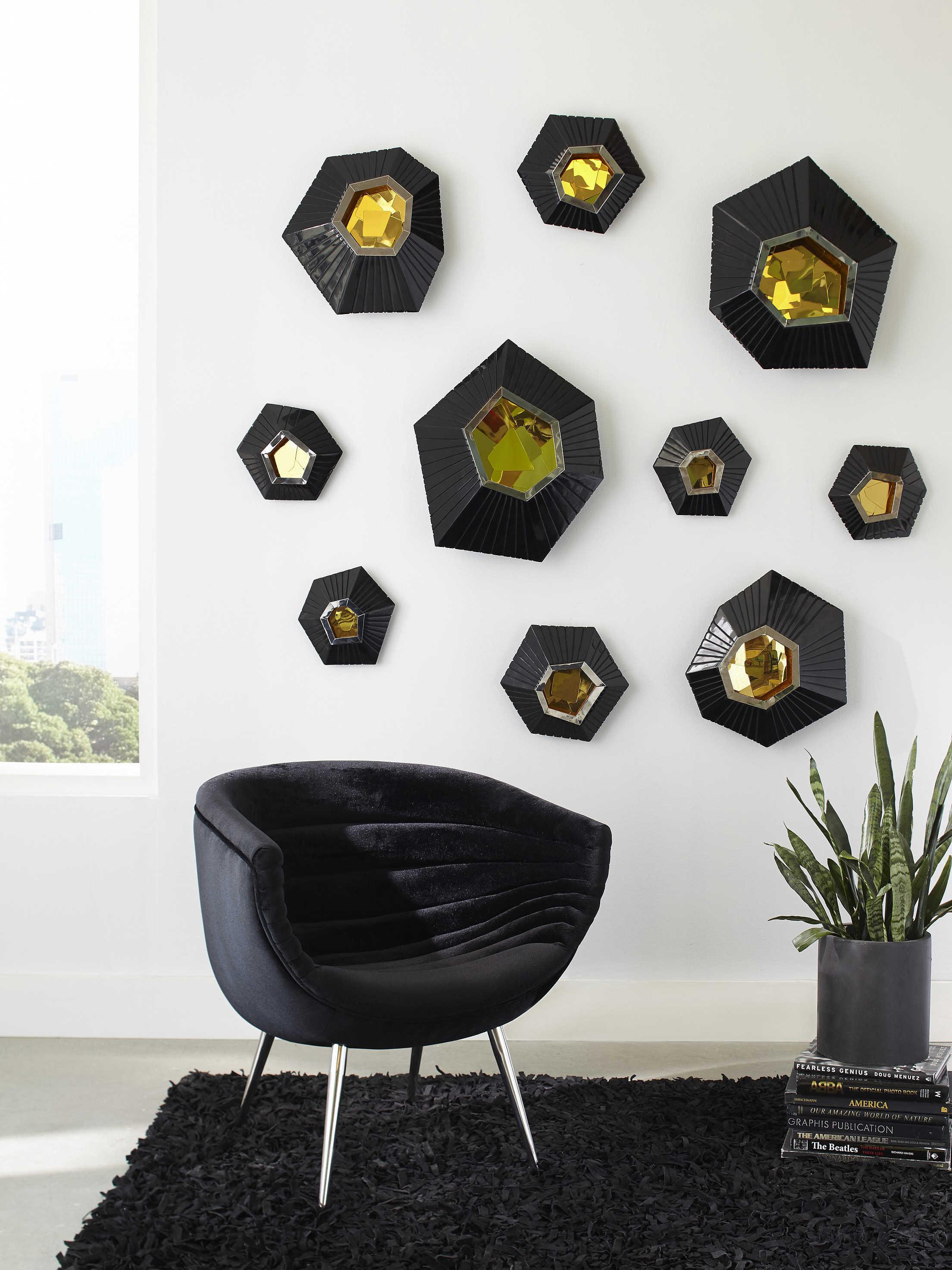 Phillips Collection Hex Metal Wall Art