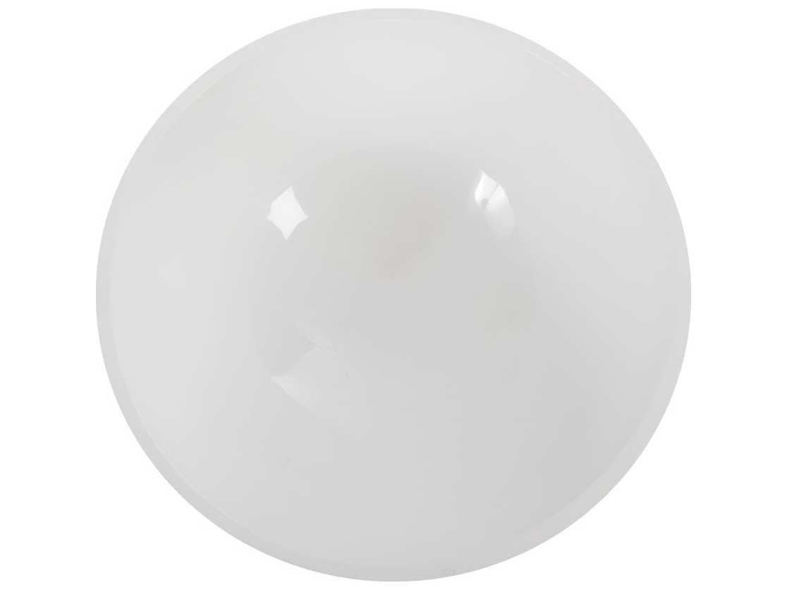 Phillips Collection Gel Coat White Decorative Sulu Bowl