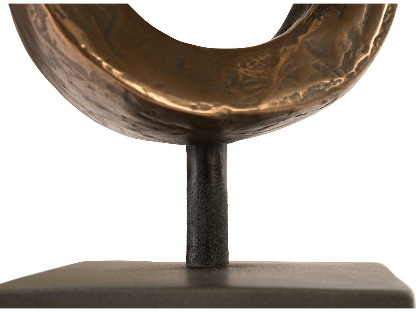 Phillips Collection Bronze Trifoil Table Sculpture