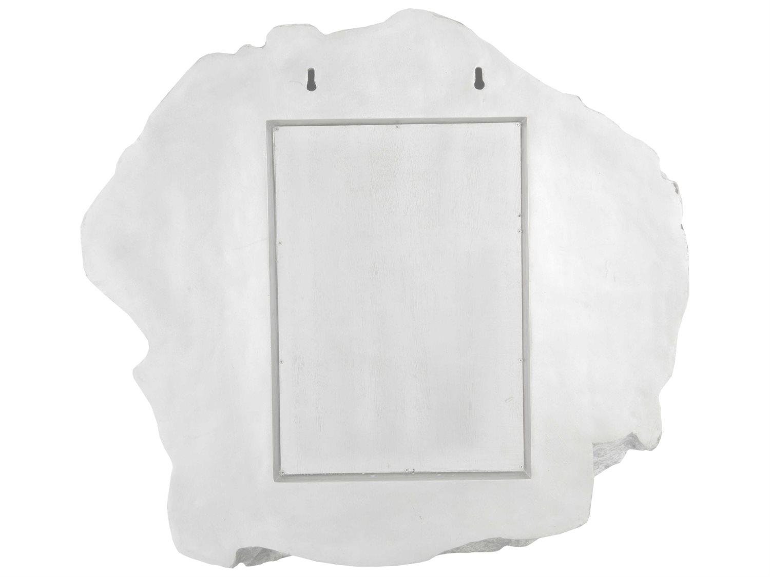 Phillips Collection Rock Pond Silver Leaf Wall Mirror