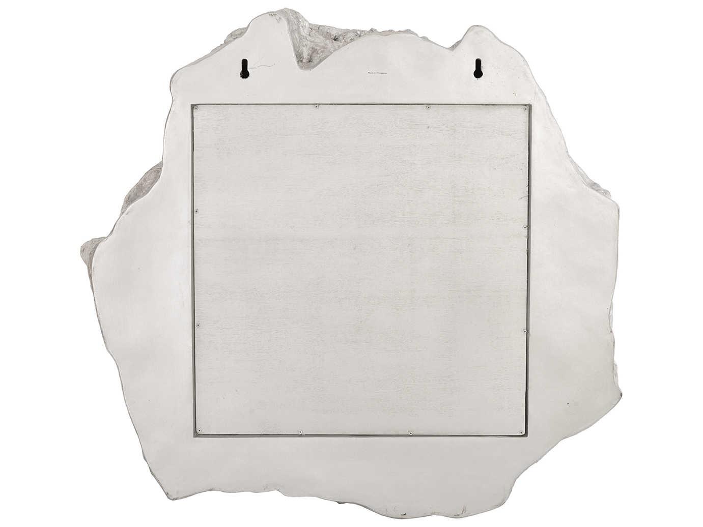 Phillips Collection Rock Pond Silver Leaf Wall Mirror