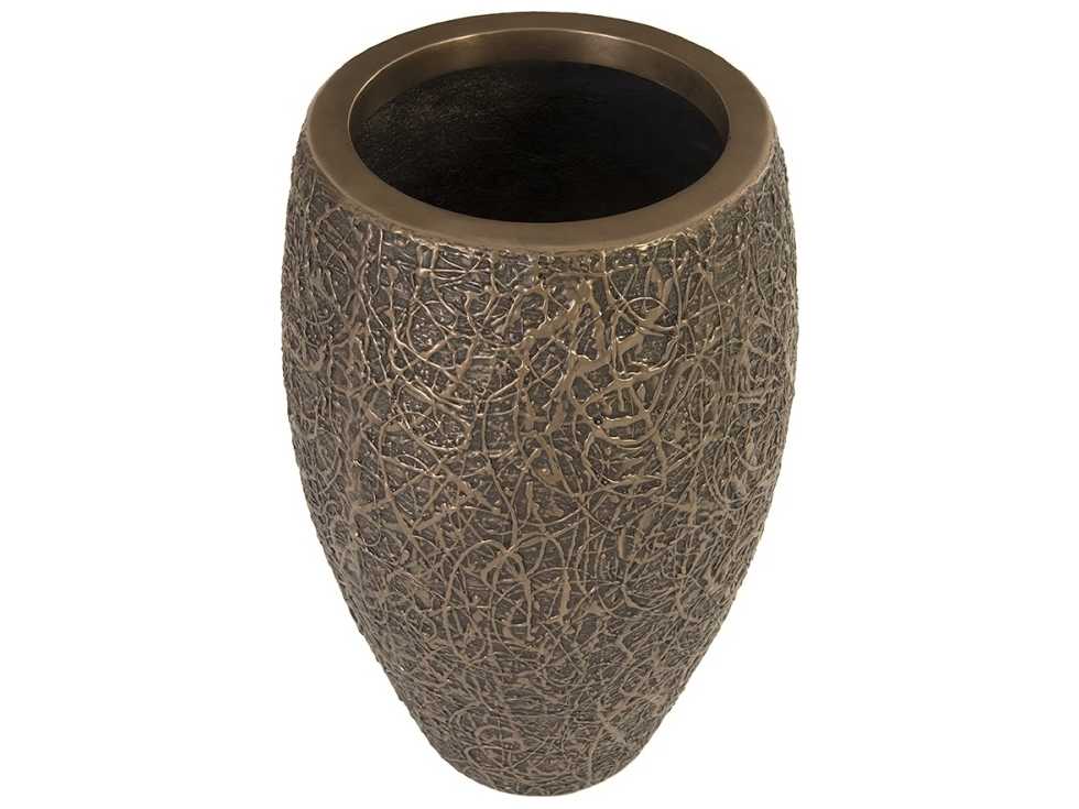 Phillips Collection Bronze 14" String Theory Planter